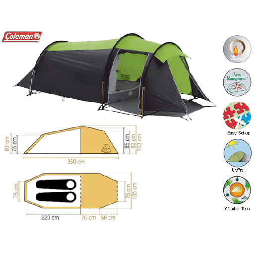 Coleman Pictor X2 Backpacking Tent