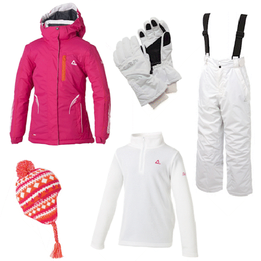 Dare2b Pinpoint Girl's Ski Wear Package - Mid-Layer Option