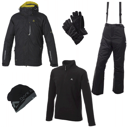Dare2b Sweeper Men's Skiwear Package - Mid Layer Option