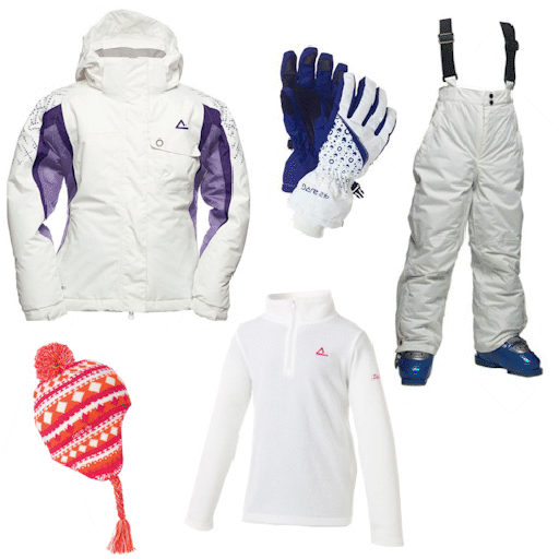 Dare2b Tail Glide Girl's Ski Wear Package - Mid-Layer Option