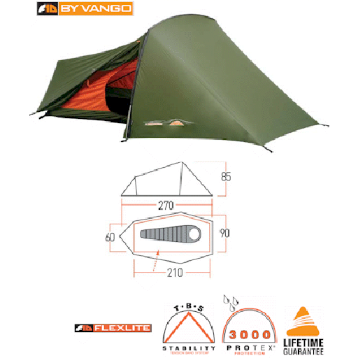 Force Ten Helium 100 Tent - 2011 Model