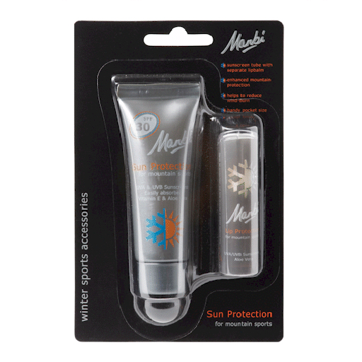 Manbi SPF30 Sunscreen & Lip Balm Duo Pack 
