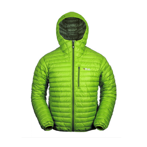 Rab Microlight Alpine Men's Down Jacket - Lime (QDA-32)