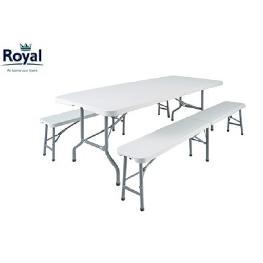 Royal White Trestle Picnic Set XL (355423)