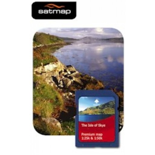 Satmap Isle of Skye 1:25k & 1:50k Map Card