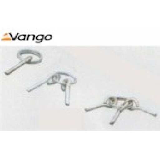 Vango Steel Ring & 3 Pin Set