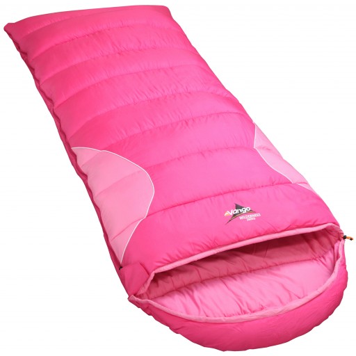 Vango Wilderness 250 Square Sleeping Bag - Hot Pink