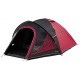 Coleman Unisex The Black Out 3 Tent, Black and Red, 330x200x130 cm