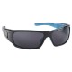 Manbi Rush Ski Sunglasses - Black/Blue