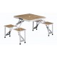 Outwell Dawson Folding Picnic Table and Chair Set 