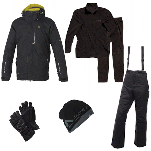Dare2b Sweeper Men's Ski Wear Package - Base Layer Option from Dare2b ...