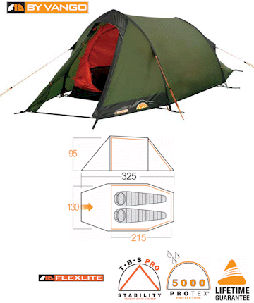 Force Ten Nitro 200 Tent from Force Ten for £350.00