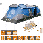 Beyond by Gelert Meridian 6 Family Tunnel Tent - 2011 Model