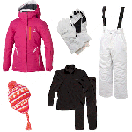 Dare2b Pinpoint Girl's Ski Wear Package - Base-Layer Option