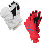 Dare2b Swoop Girl's Ski Gloves- White