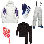 Dare2b Tail Glide Girl's Ski Wear Package - Base Layers Option