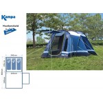 Kampa Frinton 3 Family Tunnel Tent - 2011 Model
