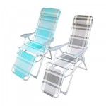 Megastore Textilene Reclining Chair with Footrest