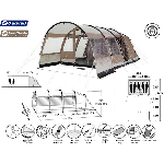 Outwell Arkansas 5 Tunnel Tent - 2011 Model