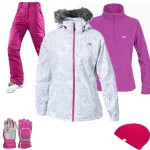 Trespass Sugarloaf Women's Ski Wear Package - White