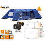 Vango Amazon 600 Family Tunnel Tent - 2011 Model