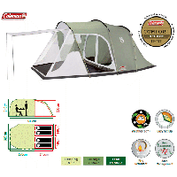Coleman Lakeside 4 Tent - Package Deal 