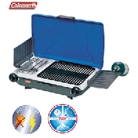 Coleman Perfect Flow Stove and Grill Propane Stove