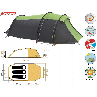 Coleman Pictor X3 Backpacking Tent