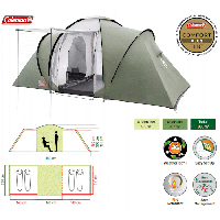 Coleman Ridgeline 4 Plus Dome Tent