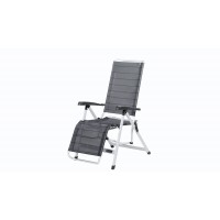 Outwell Nova Multi-Position Arm Chair with Leg Rest - Titanium