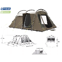 Outwell Yukon River 6 Tunnel Tent - 2010 Model