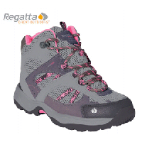 Regatta Girl's Guideway Mid Jnr Walking Boots