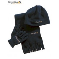 Regatta Brooklyn Hat, Glove, Scarf Set for Boys - Navy