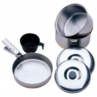Vango Stainless Steel Cook Set - 1 Person
