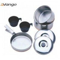 Vango Stainless Steel Cook Set - 8 Person