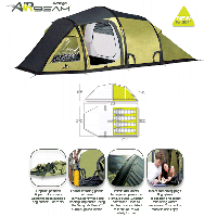 Vango Velocity 400 Airbeam Tunnel Tent