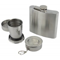 Yellowstone Hip Flask & Cup Set