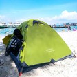 SKYSPER Camping Tent 2 person Waterproof Outer and Mesh Inner Layer Beach Dome Tent for Outdoor Hiking Backpacking