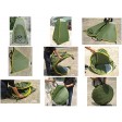 G4RCE® Portable Instant POP Up Tent Camping Toilet Shower Changing Single Room Privacy Travel Tent With Bag (Green)