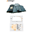 Vango Artemis 400 Family Tunnel Tent - 2010 Model incl. FREE Groundsheet