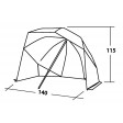 Easy Camp Coast Beach Umbrella