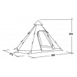 Easy Camp Tipi Tent – White