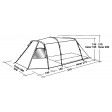 Easy Camp Wichita 500 Tent with FREE Footprint Groundsheet