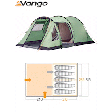 Vango Green Wing 500 Tent