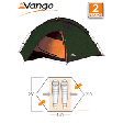Vango Halo 200 Lightweight Tent - 2011 Model