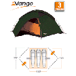 Vango Halo 300 Lightweight Tent - 2011 Model 