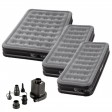 Outwell Flocked Excellent Airbed Deal - 1 Double + 2 Single with FREE Outwell Sky Pump