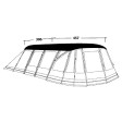 Outwell Georgia 5P Roof Protector