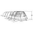 Outwell Georgia 7P Front Awning