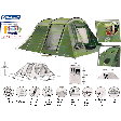Outwell Wyoming 4 Tent with FREE Games Wall - NFW Limited Edition 